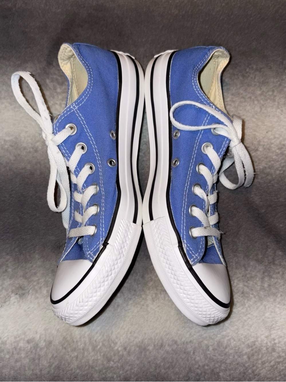 Converse Chuck Taylor All Star Low Top Sneakers Periwinkle Blue 7M 9W - Picture 9 of 12